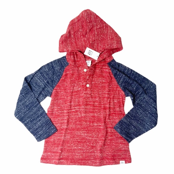 GAP Shirts & Tops | Nwt Gap Raglan Hooded Long Sleeve | Poshmark